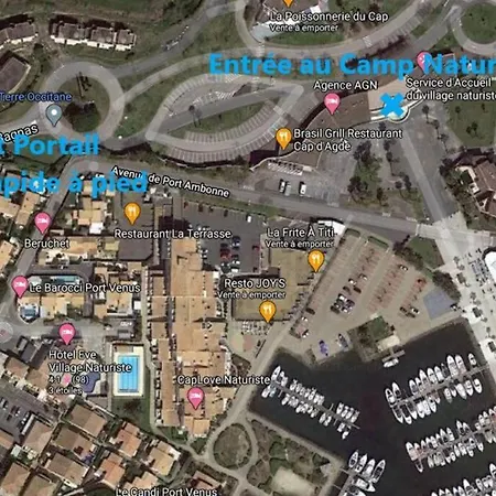 아파트 Cap D'agde - Estivales - Proche Naturiste - Terrasse - Wifi - Parking - Piscine - Clim *
